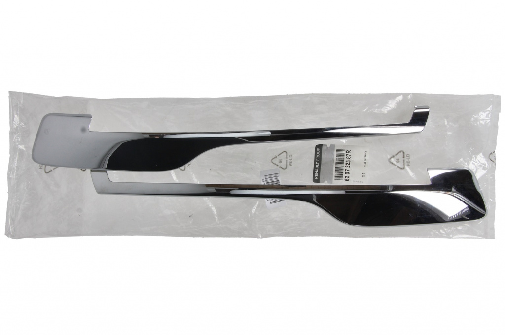 Set 2 Buc Ornamente Crom Grile Bara Fata Dreapta + Stanga Oe Renault Laguna 3 2013→ 620722387R
