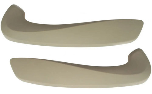 Set 2 Buc Ornamente Manere Usi Interior Fata Dreapta + Stanga Am Renault Fluence 2010→ Bej 8095400...