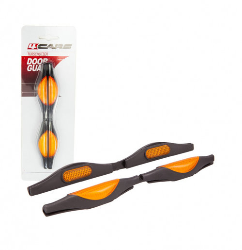 Set 2 Buc Ornamente Protectie Universale Pentru Marginea Ușii Reflectorizante Ochi Pisica Portocali...