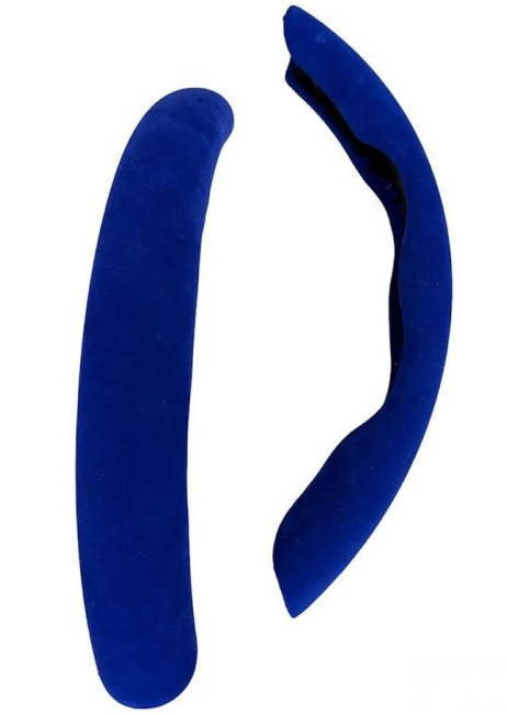 Set 2 Buc Ornamente Volan Alcantara Albastru FS-1202 021023-6
