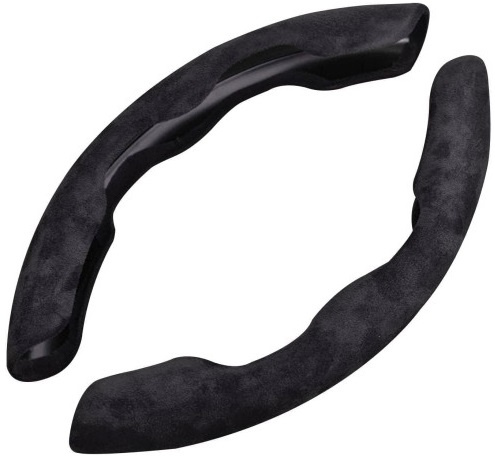 Set 2 Buc Ornamente Volan Alcantara Negru FS-1203 021023-6