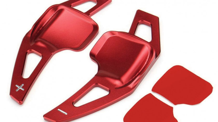 Set 2 Buc Padele Volan Compatibil Bmw Seria 1 F20 2011-2019 8047 Rosu