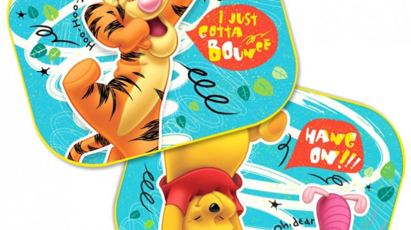 Set 2 Buc Parasolar Lateral Amio 44X35CM Winnie The Pooh S9305