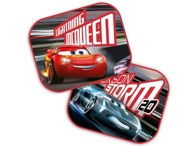 Set 2 Buc Parasolare Laterale Disney Zigzak &amp; Jackson Storm 44x35 cm D59311