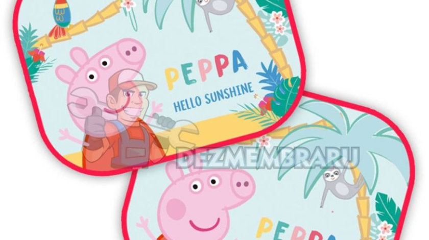 Set 2 buc parasolare laterale Peppa Pig