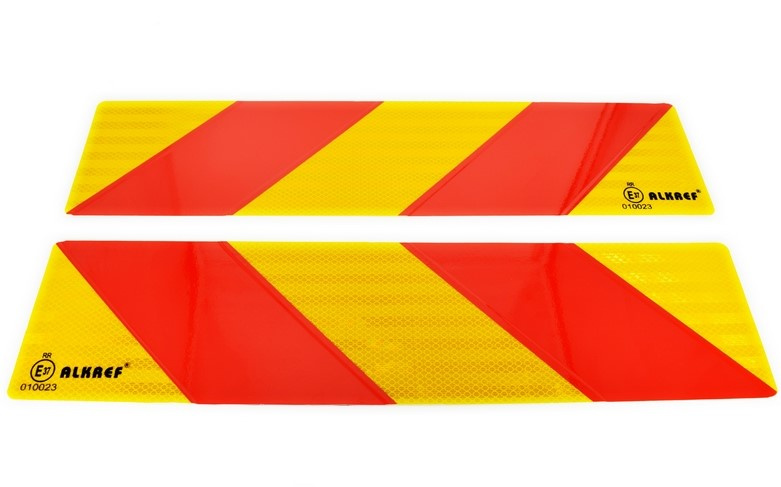 Set 2 Buc Placi Reflectorizante Hasurate ( Mici ) L1039117 140518-13