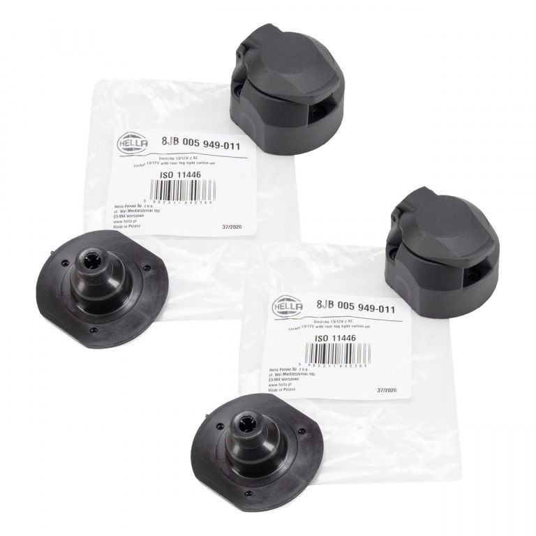 Set 2 Buc Priza Remorca Hella 13 Pini 12V 8JB 005 949-011