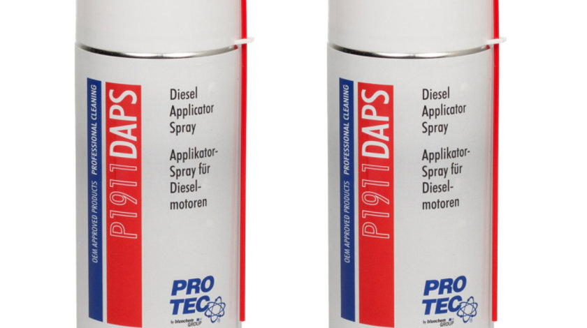 Set 2 Buc Pro Tec Diesel Applicator Spray Spray Curatare Admisie Diesel 400ML PRO1911