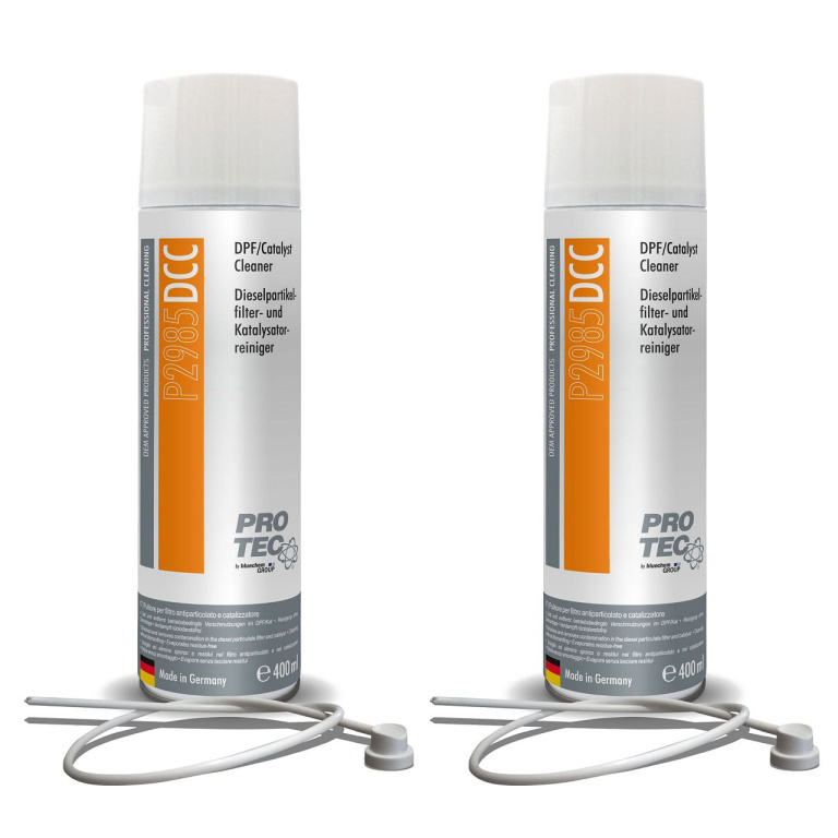 Set 2 Buc Pro Tec DPF Catalyst Spray Curatare Filtru Particule 400ML PRO2985