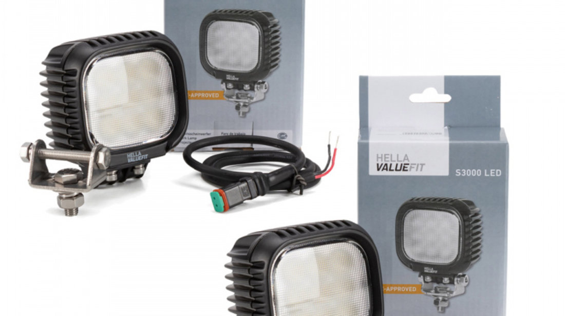 Set 2 Buc Proiector Led Hella 12 / 24V 3000 lm 1GA 357 109-002