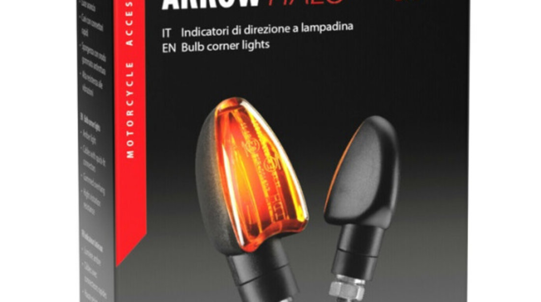 Set 2 Buc Semnalizare Moto Lampa Arrow Halo LAM90092