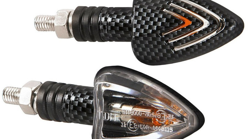 Set 2 Buc Semnalizare Moto Lampa Focal LAM90066