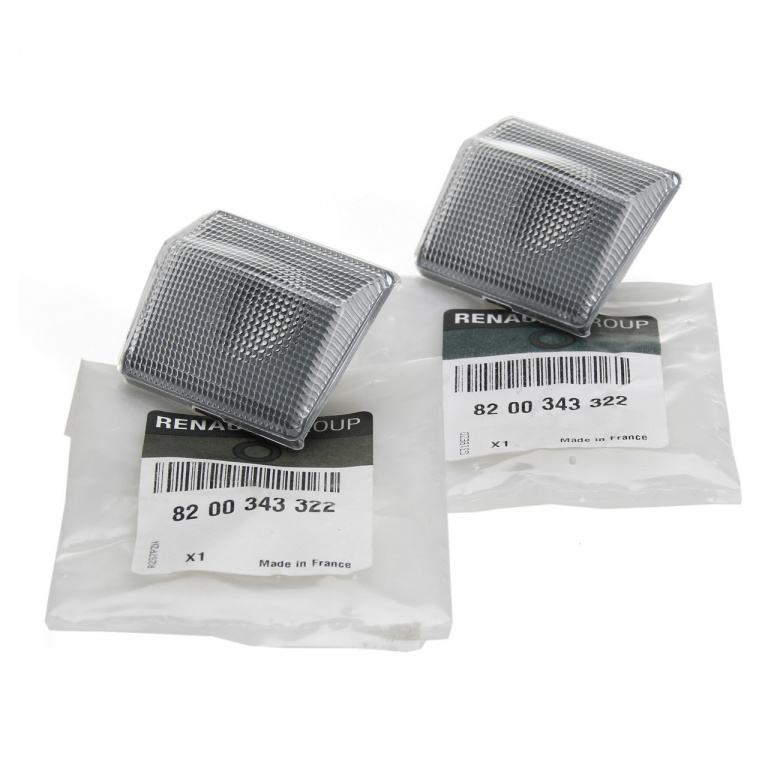 Set 2 Buc Semnalizare Usa Fata Dreapta / Stanga Oe Renault Clio 3 2005-2009 8200343322