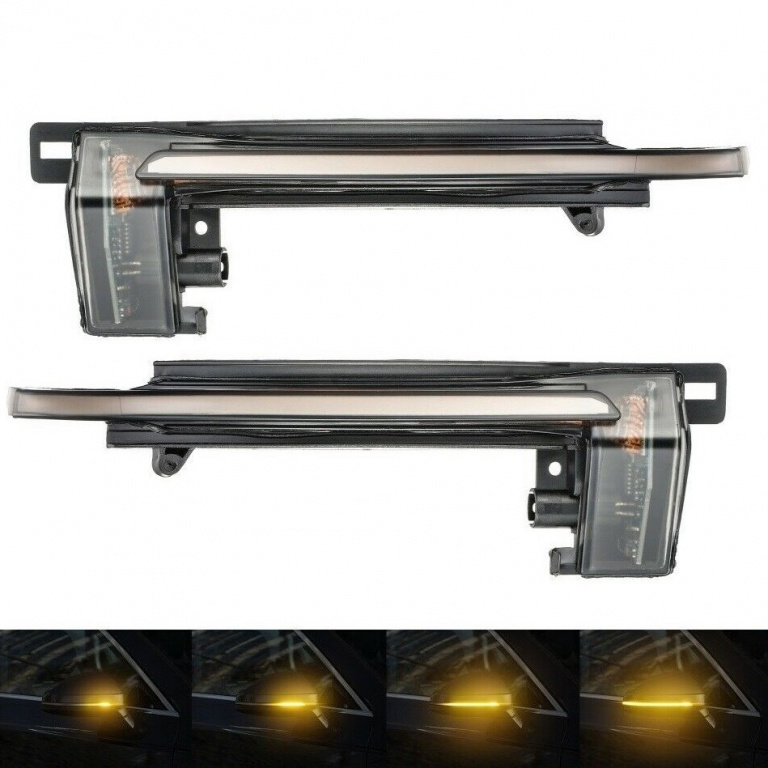 Set 2 Buc Semnalizari Oglinda Led Dinamice Audi A3, A4, A5, A6, A8, Q3 D0171