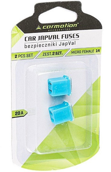 Set 2 Buc Sigurante Japval Micro Mama 14 20A Albastru Carmotion 63604