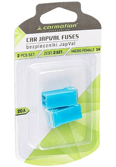 Set 2 Buc Sigurante Japval Mini Mama 14 20A Albastru Carmotion 63610
