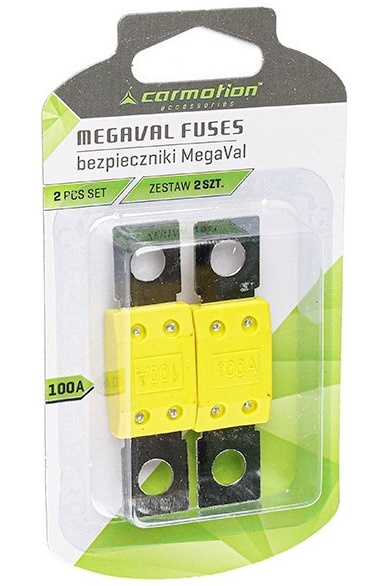 Set 2 Buc Sigurante Megaval 100A Carmotion Galben 63632
