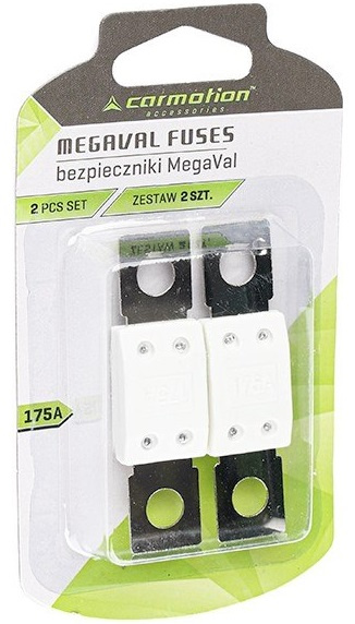 Set 2 Buc Sigurante Megaval 175A Carmotion Alb 63635