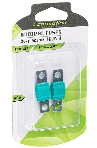 Set 2 Buc Sigurante Midival, 40A, Carmotion 63623