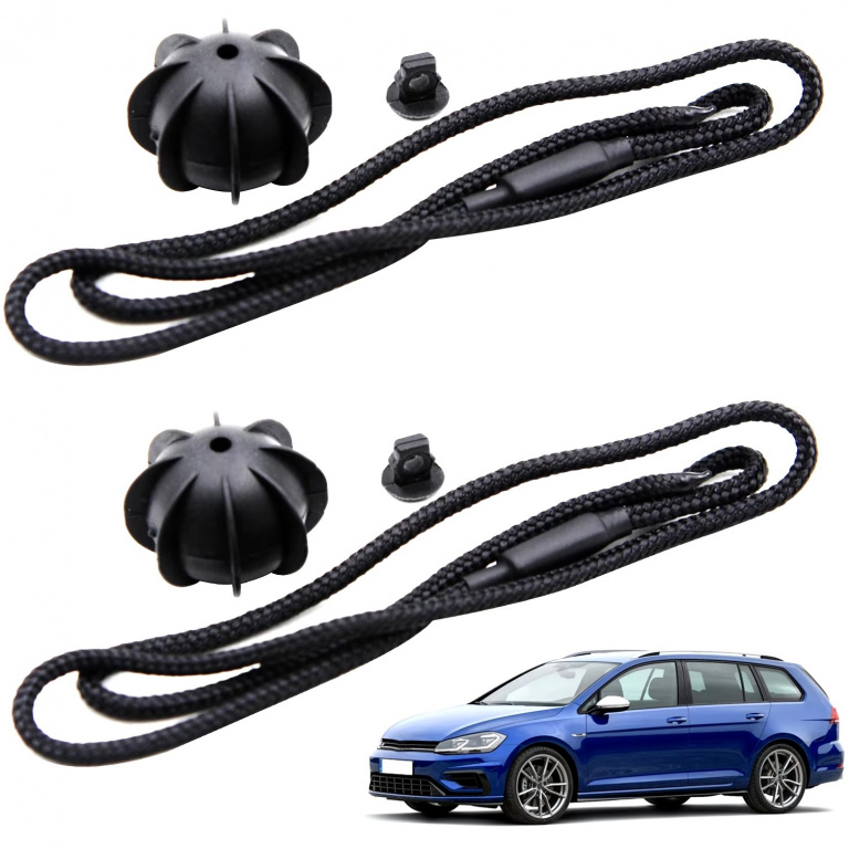Set 2 Buc Snur Polita Portbagaj Compatibil Audi Skoda Seat Volkswagen 54cm 2X RAZ430