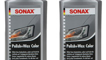 Set 2 Buc Sonax Polish &amp; Wax Colour NanoPro Po...