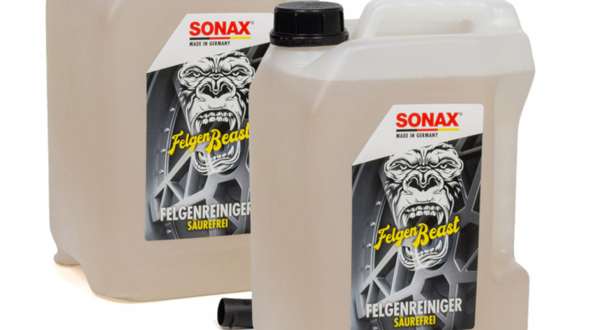 Set 2 Buc Sonax Solutie Curatat Jante Felgen Beast 5L 433500