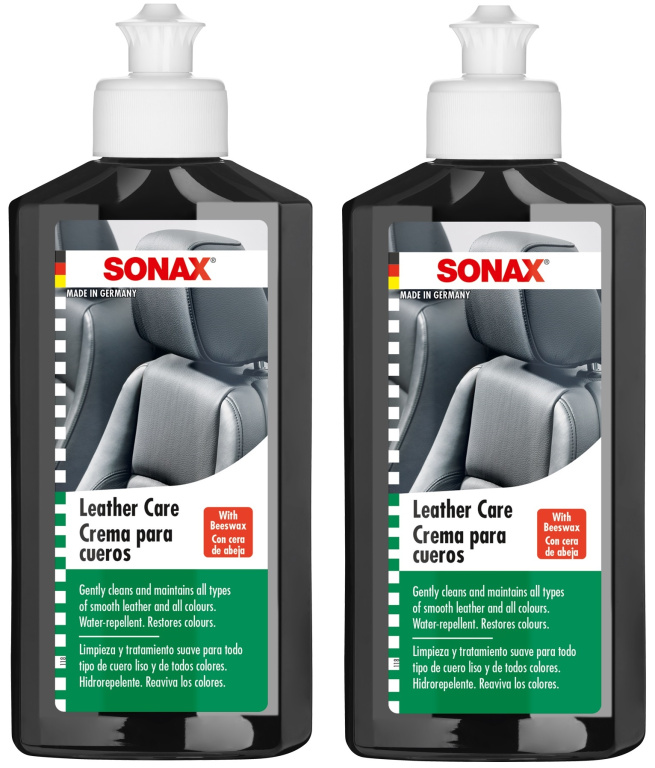 Set 2 Buc Sonax Solutie Curatat Piele 250ML 291141