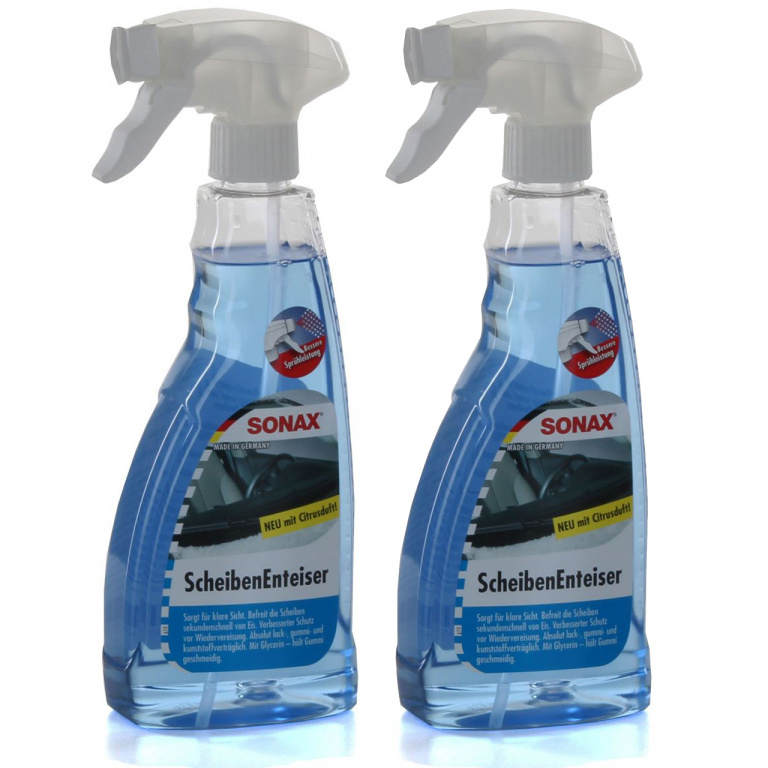 Set 2 Buc Sonax Solutie Dezghetat Parbriz 500ML 331241