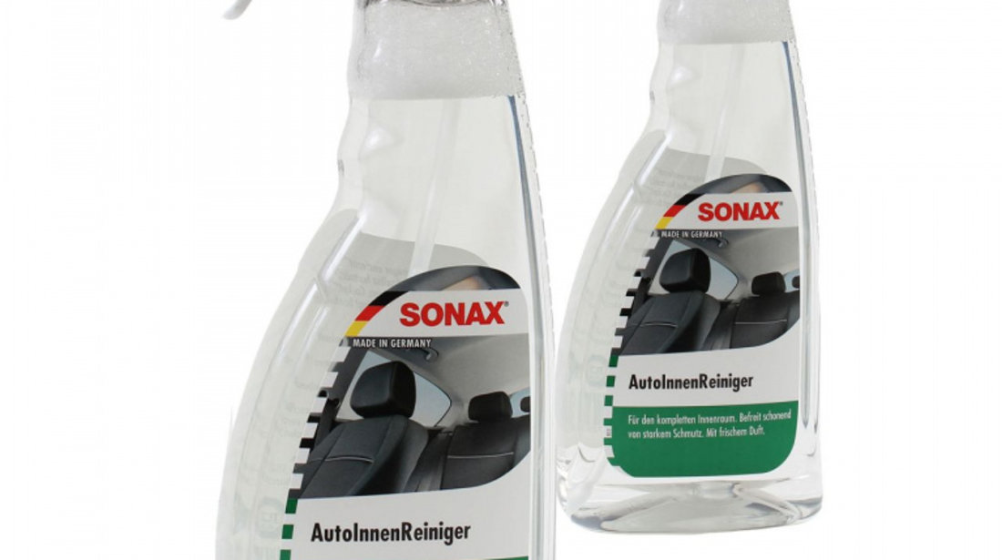 Set 2 Buc Sonax Solutie Pentru Curatarea Tapiteriei 500ML 321200