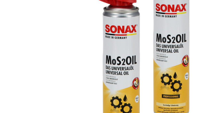 Set 2 Buc Sonax Spray Lubrifiant Universal Multifunctional Ulei Mos2 400ML 339400