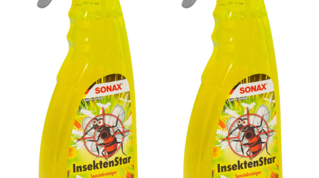 Set 2 Buc Sonax Star Soluție Pentru Indepărtarea Insectelor 750ML 233400