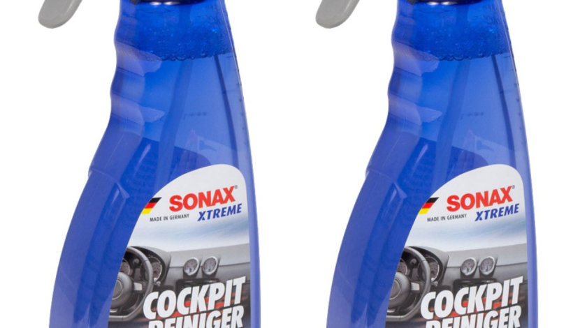 Set 2 Buc Sonax Xtreme Cockpit Cleaner Matt Finish Solutie Curatat Bord Efect Mat 500ML 283241