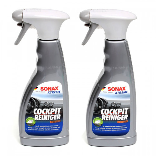 Set 2 Buc Sonax Xtreme Cockpit Cleaner Matt Finish Solutie Curatat Bord Efect Mat 500ML 283241