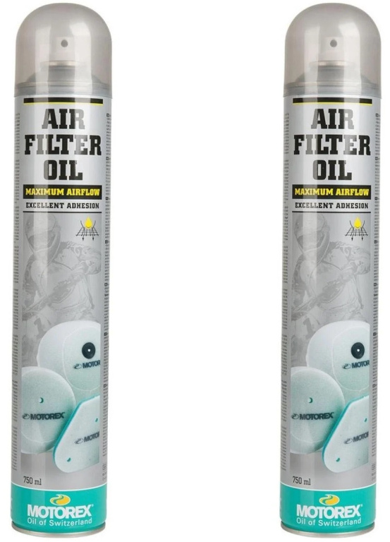Set 2 Buc Spray Filtru Aer Motorex Aer Filter Oil 655 Spray 750ML MO 163763