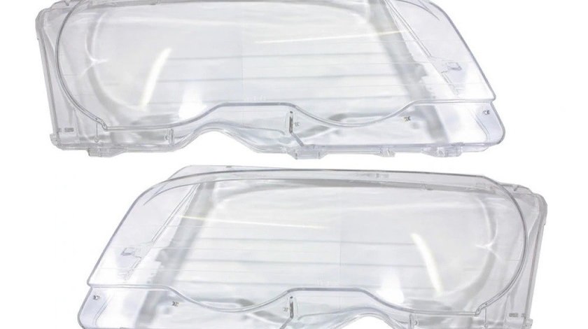 Set 2 Buc Sticla Far Dreapta + Stanga Am Bmw Seria 3 E46 1998-2003 Coupe / Cabrio Non Facelift HB010