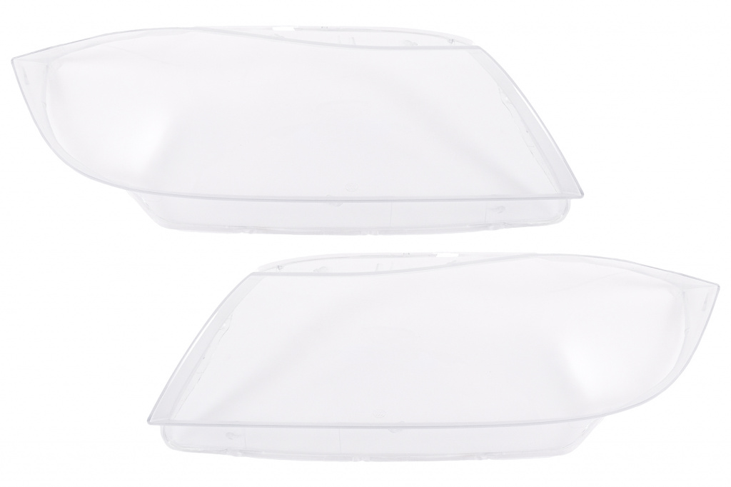 Set 2 Buc Sticle Far Dreapta + Stanga Compatibil Cu Bmw Seria 3 E90 / E91 2004-2012 Doar Xenon Clar HGBME90X