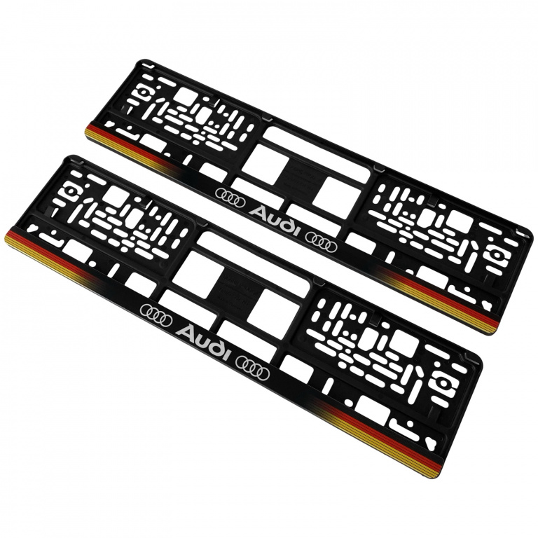 Set 2 Buc Suport Numar Inmatriculare Audi TCT-263