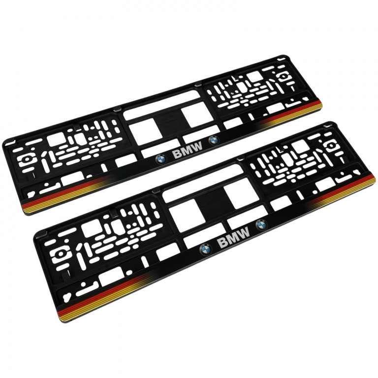 Set 2 Buc Suport Numar Inmatriculare Bmw TCT-263