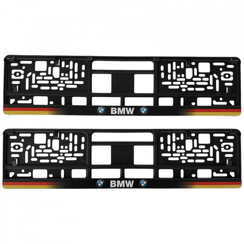 Set 2 Buc Suport Numar Inmatriculare Bmw TCT-263