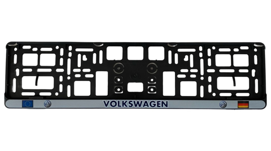 Set 2 Buc Suport Numar Inmatriculare Cu Scris Volkswagen TCT-263