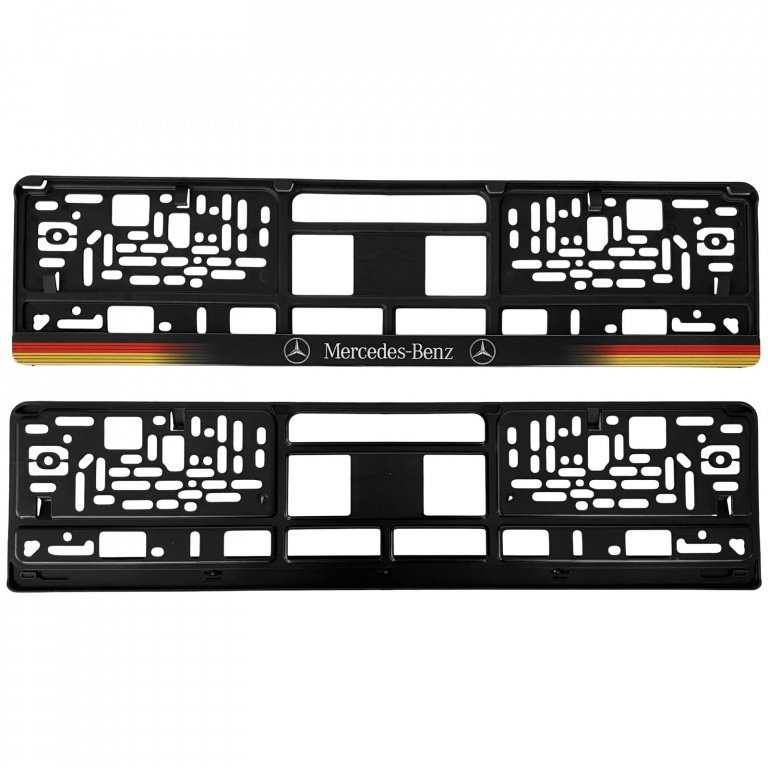Set 2 Buc Suport Numar Inmatriculare Mercedes-Benz TCT-263
