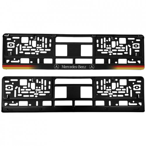 Set 2 Buc Suport Numar Inmatriculare Mercedes-Benz TCT-263