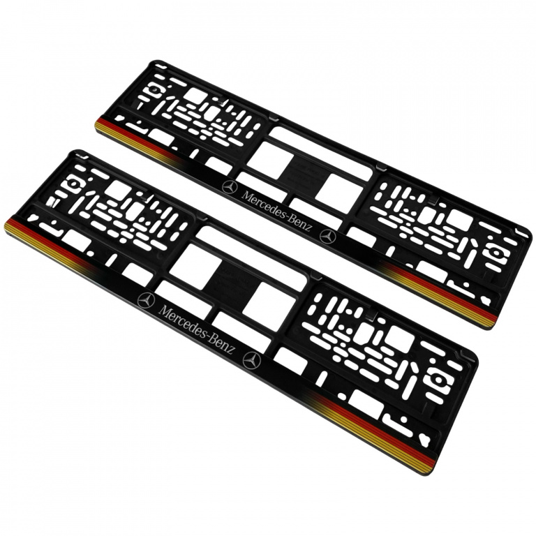 Set 2 Buc Suport Numar Inmatriculare Mercedes-Benz TCT-263