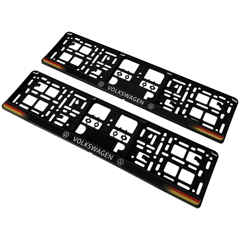 Set 2 Buc Suport Numar Inmatriculare Volkswagen TCT-263