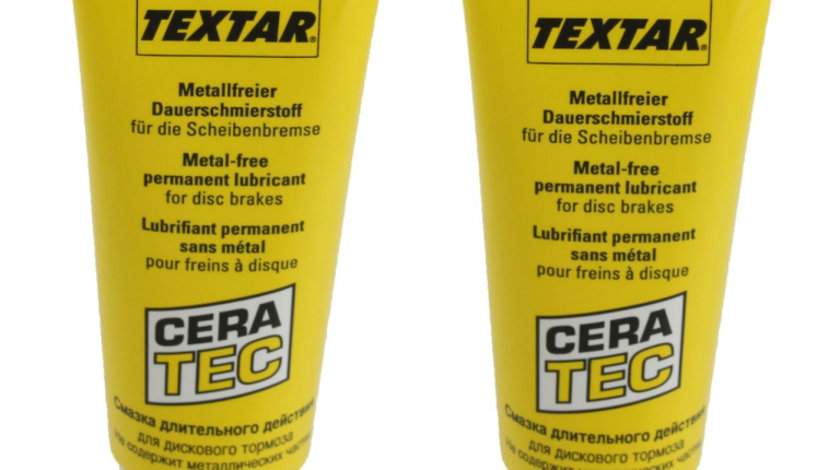 Set 2 Buc Textar Cera Tec Vaselina Sistem Franare 75ML 81000400