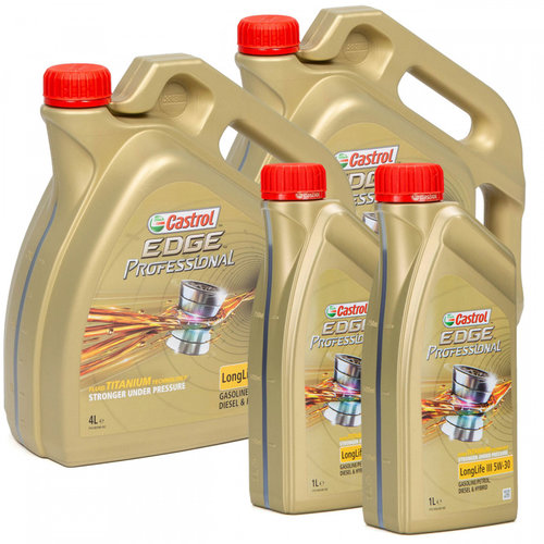 Set 2 Buc Ulei Motor Castrol Edge Professional Long Life III 5W-30 4L + 2 Buc Ulei Motor Castrol Edg...