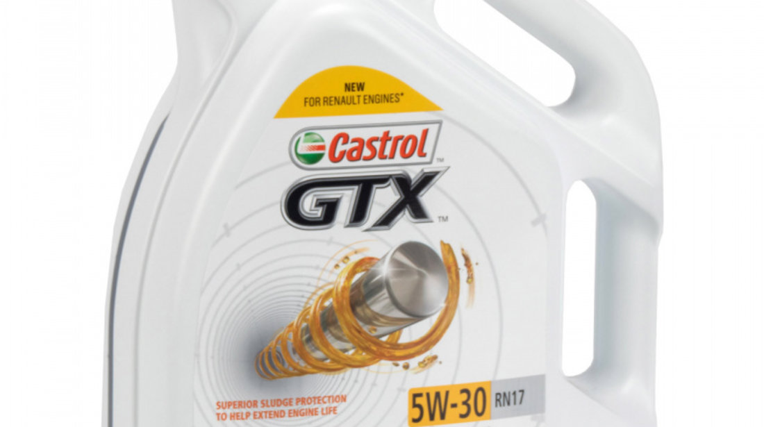 Set 2 Buc Ulei Motor Castrol GTX 5W-30 RN17 ACEA C3 Renault 5L 15CC30 + Filtru Ulei Hengst E212H D231