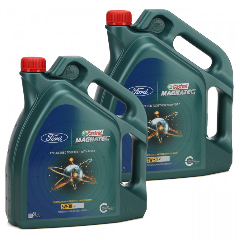 Set 2 Buc Ulei Motor Castrol Magnatec Ford 5W-30 A5 5L 15D5E8