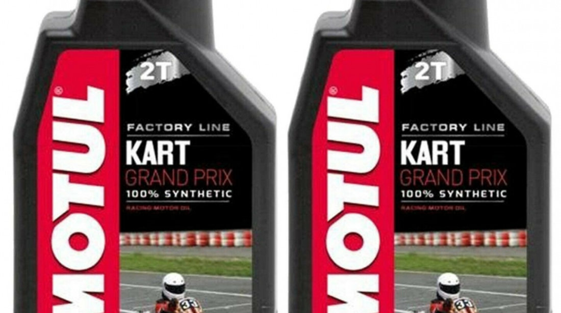 Set 2 Buc Ulei Motor Kart Motul Kart Grand Prix 2T 1L 105884