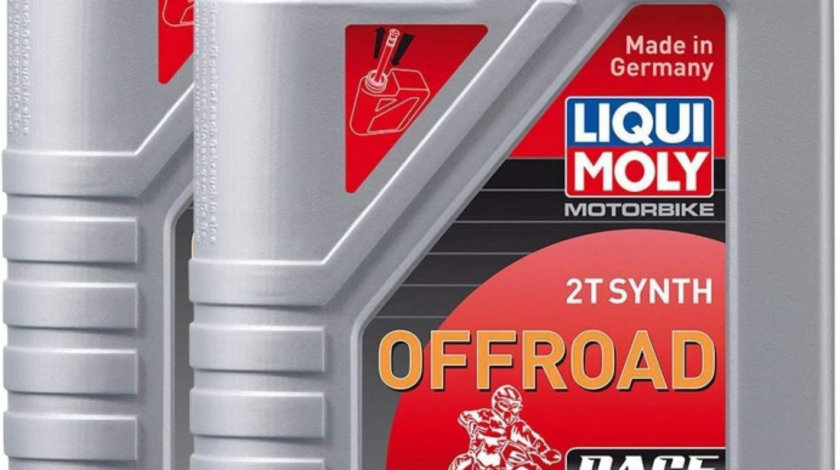 Set 2 Buc Ulei Motor Liqui Moly Motorbike 2T Synth Offroad Race 1L 3063